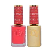 DND DIVA - #232 Coral Craze - Nail Gel & Lacquer Polish Duo 15ml