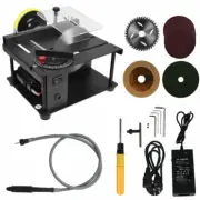 Mini Table Saw 100W Adjustable Multifunction DIY Saw Cutting Machine Woodworking
