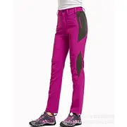 Women's Cargo Pants Slacks Streetwear Casual Full Length Natural Patchwork Patchwork Pocket Comfy Outdoor Comfortable Vacation Weekend Lake blue Fuchsia Fall R