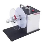 Barcode self-adhesive label rewinder, paper rewinder clothing label recycling