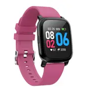 CV06 Brightness Control Music Multi-sport Modes Heart Rate Blood Pressure Monitor Smart Watch PURPLE COLOR