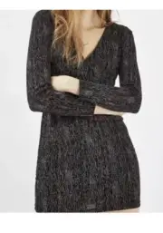 TopShop Glitter Sparkle Party Dress size 6