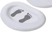 Inflatable Pool Foot Bath Basin, Foot Soaking Bath Basin Pool Foot Wash Basin for Above Ground Swimming Pools, Swimming Pool Clean Feet, Home Spa Treatment