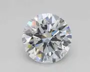 3 Ct Lab Grown diamond Asscher Round Cut Natural Color D VVS1 Gemstone Clarity