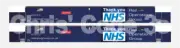 Adhesive Vinyl Class 47 Decal N gauge Dapol / Graham Farish - ROG 47813 NHS