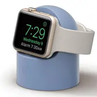 在飛比找ETMall東森購物網優惠-適用蘋果手表無線充電器支架圓形iwatch7/6/5/4/3
