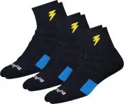 Hi-Tech Performance Athletic Quarter Length Socks Men Women (Tennis, Running, Fi