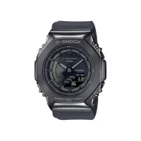 在飛比找momo購物網優惠-【CASIO 卡西歐】卡西歐 G-SHOCK 八角金屬殼雙顯