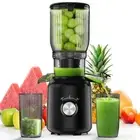 Cold Press Juicer, Juicer Machines with 5.3" Wide Feed Chute, Masticating Jui...