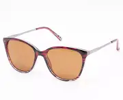 Prive Revaux The Cleo Bifocal Sun Reader Purple Horn Strength 3.0