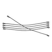 5 Pcs Elastic Rope Bungee Cords Heavy Duty Outdoor Straps Travel