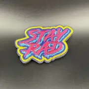 STAY RAD Patch - Hook N Loop Patch