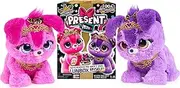 Present Pets 6061363 GFT PresentPets SparklePrincess BP GML Princess Puppy Interactive Plush 100 Sounds and Actions (Style May Vary), Kids’ Toys for Girls Aged 5 and Above