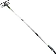 Amazon Basics Extendable Window Squeegee with Spray, Aluminum Extension Pole, 49 to 69 Inch