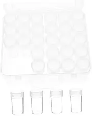 ROMISBABA Sturdy Plastic Storage Organizer 30 Compartment Box for Flower Vegetable Seeds Garden Supplies