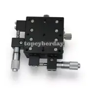 XY-Axis Manual Fine-tune Platform High Precision Trimming Sliding Table 60*60mm