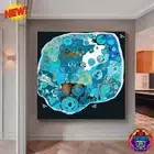 Terra Infinita: XXL Flat Earth Map Canvas Poster Worlds Beyond The Ice Wall Art