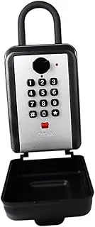 kokiya Key Lock Box Easy Password Setup Dustproof Sturdy Spare Key Storage Combination Lockbox for Home Office Apartment Outside, Hanging
