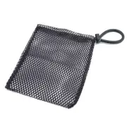 JCS Nylon Mesh Drawstring Bag with Wrist Lanyard, Approx. 8x10