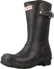Hunter Original Short Rain Boots for Women, Size 6 - Black