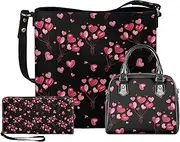 [FOR U DESIGNS] Trending Purses and Handbags for Women Leather Crossbody Shoulder Tote Bag for Work Gym Travel Satchel Bags