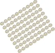 [CIMAXIC] Metal Spacer Caps 9mm DIY Jewelry Charm Bead Caps Jewelry Findings for DIY Accessories