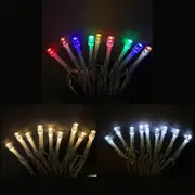 Battery Operated 30 LED String Light Clear Cable -3 Colour Options