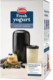 Easiyo Black Yogurt Maker with 1kg Jar & Temp Strip