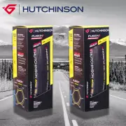 2x Hutchinson Fusion 5 Tubeless Road Tyres 700 x 28c Made in France 11Storm 28mm