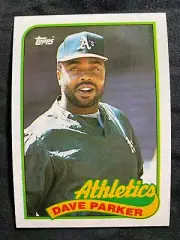 1989 TOPPS #475 DAVE PARKER NM-MT BASEBALL CARD