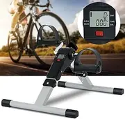 [ADVWIN] Mini Exercise Bike, Portable Pedal Exercise Machine for Arm & Leg Exercise, Under Desk Bike with LCD Display and Adjustable Resistance for Home, Office, Elderly, Physical Therapy, Calorie Burn