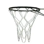 Heavy Duty Basketball Ring Metal Chain Net Official Size Rims Hoop - 12 Loop