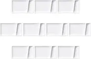 Set of 10 Isola Bred Plates [6.7 x 3.9 x 0.8 inches (17 x 10 x 2 cm) | Setomonohonpo Divider Plates