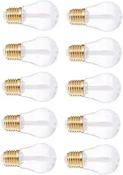 Beavorty Diy Lip Gloss Tubes Bulb Shape 10pcs Lip Gloss Containers for Travel Personal Use