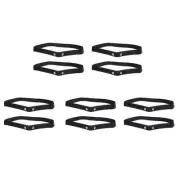 10Pcs Elastic Heart Rate Chest Strap Bands for Geonaute Bryton7551