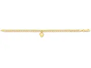 Children's 9kt Yellow Gold Silver Infused Bracelet