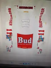 1/64 Scale Model Decal- #11 BUDWEISER CHEVY NASCAR**