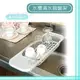 【九元生活百貨】BI-5851 水槽滴水碗盤架 瀝水藍 餐具架