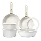 New GiPP Frying Pan Set IH/Gas Compatible 11-Piece Non-Stick Pot Set Removable