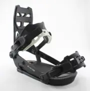 Ride A-8 Snowboard Bindings, Medium (Men's US Size 6-10), Black New 2023 A8