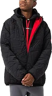 [MTV] Men's Standard X Capelli Sport Jacket, Athletic Zip Up Coat, Gym Winter Wear, Hooded Sporty Raincoat, Zipper Pockets