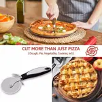 PIZZA CUTTER STAINLESS STEEL PIZZA KNIFE CAKE BREAD PIES ROU