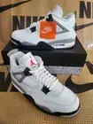 Air Jordan 4 Retro OG White Cement FV5029-100 Men's Size 12