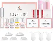 2025 Upgraded Lash Lift Kit Eyelash perm kit, Professional Semi-Permanent Curling Lash Extension Set Suitable for Salon & Home Use