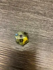 MTG Spindown Die Dragons of Tarkir Tarkir Green/ Gray Color 20 Sided Dice D20