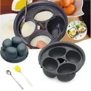 Egg Poacher Boiler 4 Eggs Kitchen Breakfast Cooking Accessory for Thermomix TM5 TM31 TM6 Fruit Ice Cubes Creams