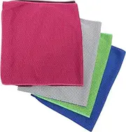 Summer Sports Towel Set Skin-Friendly Polyester Quick Dry Gym Towel Cooling Bathing Towel Comfortable Workout Towel