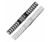 Marc Jacobs Riley Touchscreen, Hybrid & Pave Ceramic Watch Straps - Black