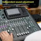 Compact Mixer 5 Channel 48V Phantom Power Stereo Professional Sound Mixer IDS
