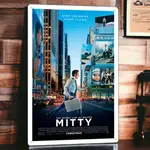 白日夢冒險王 電影海報鐵皮畫 臺灣製造全現貨本島直出 THE SECRET LIFE OF WALTER MITTY